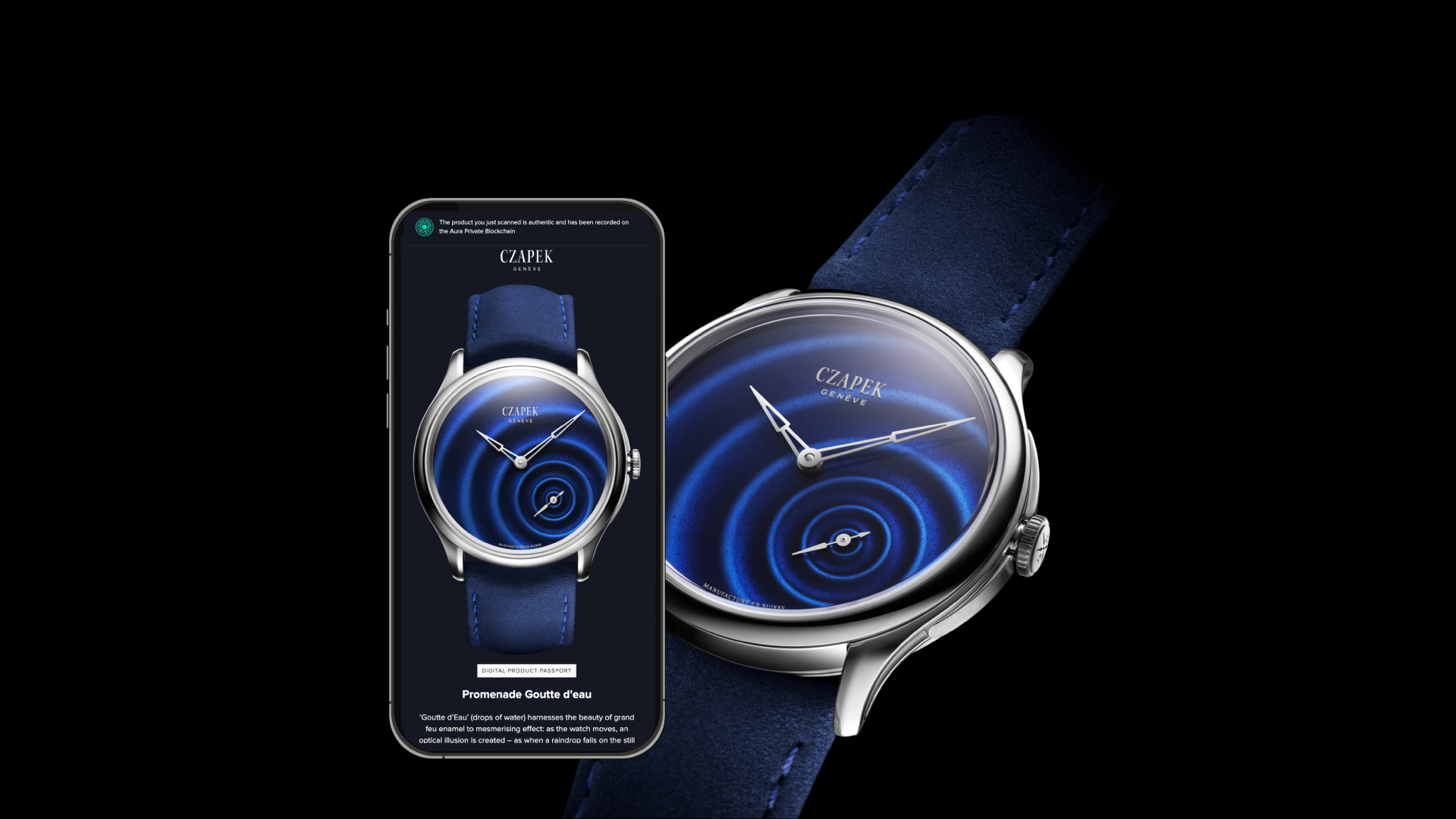 Czapek & Cie Launches Its First Digital Product Passport with Aura Blockchain Consortium