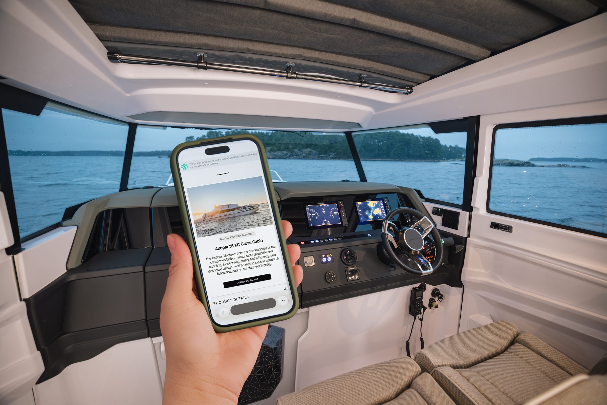 Axopar Joins Aura Consortium Establishing a New Era of Trust in Luxury Boating